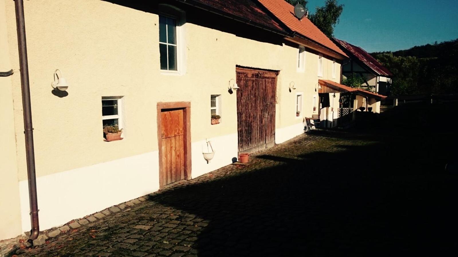 Ferienwohnung Schloessershof Borler Luaran gambar