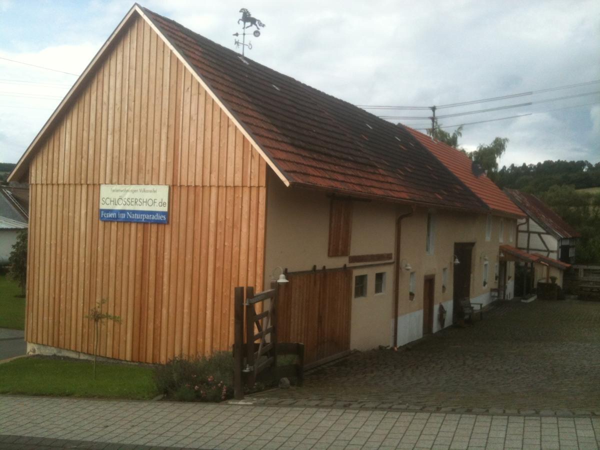 Ferienwohnung Schloessershof Borler Luaran gambar